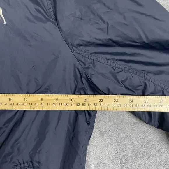 Abercrombie & Fitch Jacket Women XL Navy Windbreaker Outdoor Retro Moose - Picture 14 of 16